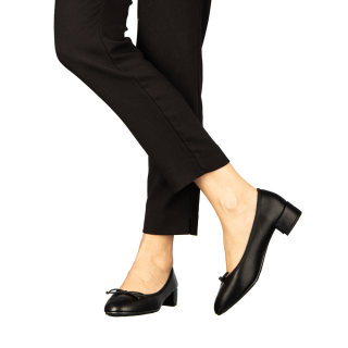 Női cipő, Derigo fekete női műbőr magassarku cipő - Kalapod.hu